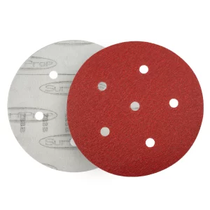 5″ SurfPrep Red Riptide Paper Abrasive Discs
