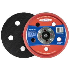 5″ Backup Pad 6 Hole